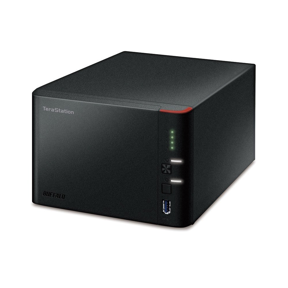 Buffalo terastation 1400 - server nas - 4 tb - sata 3gb/s - hdd 1 tb x 4 - raid 0, 1, 5, 6, 10, jbod - gigabit ethernet - con servizio di sostituzione disco terastation vip per 3 anni entro 24 ore ts1400d0404-eu
