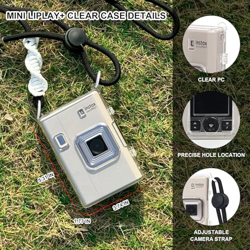 Funda Transparente para Fujifilm Instax Mini LiPlay+ miniatura 3