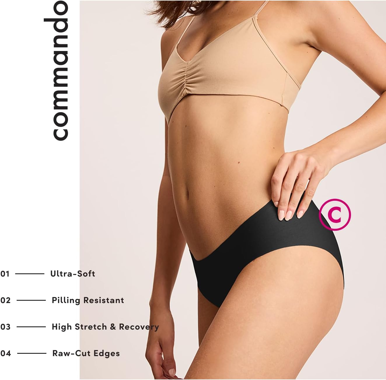 commando Women's 3pk Cotton Bikini