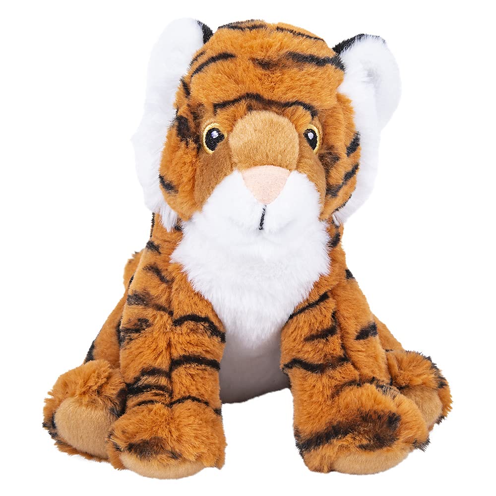 Rhode Island Novelty Earth Safe Buddies Jungle Tiger Plush - One Plush Per Order
