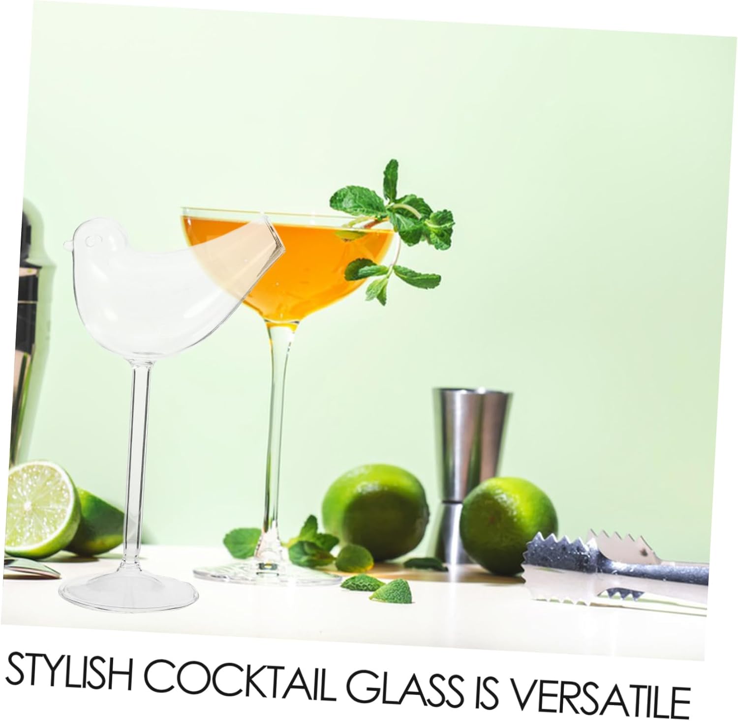 Unomor 4pcs Smoke Cocktail Drinking Glasses Elegant Glass Wine Cups for Parties Weddings Gatherings Versatile Beverage Containers for Whiskey Wine and Cocktails