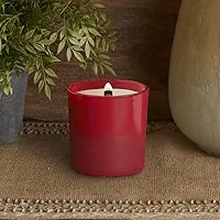 Vista 4 de Root Candles Velas perfumadas navideñas de edición limitada, vela de mecha de madera hecha a mano, 8 onzas, arándano clásico