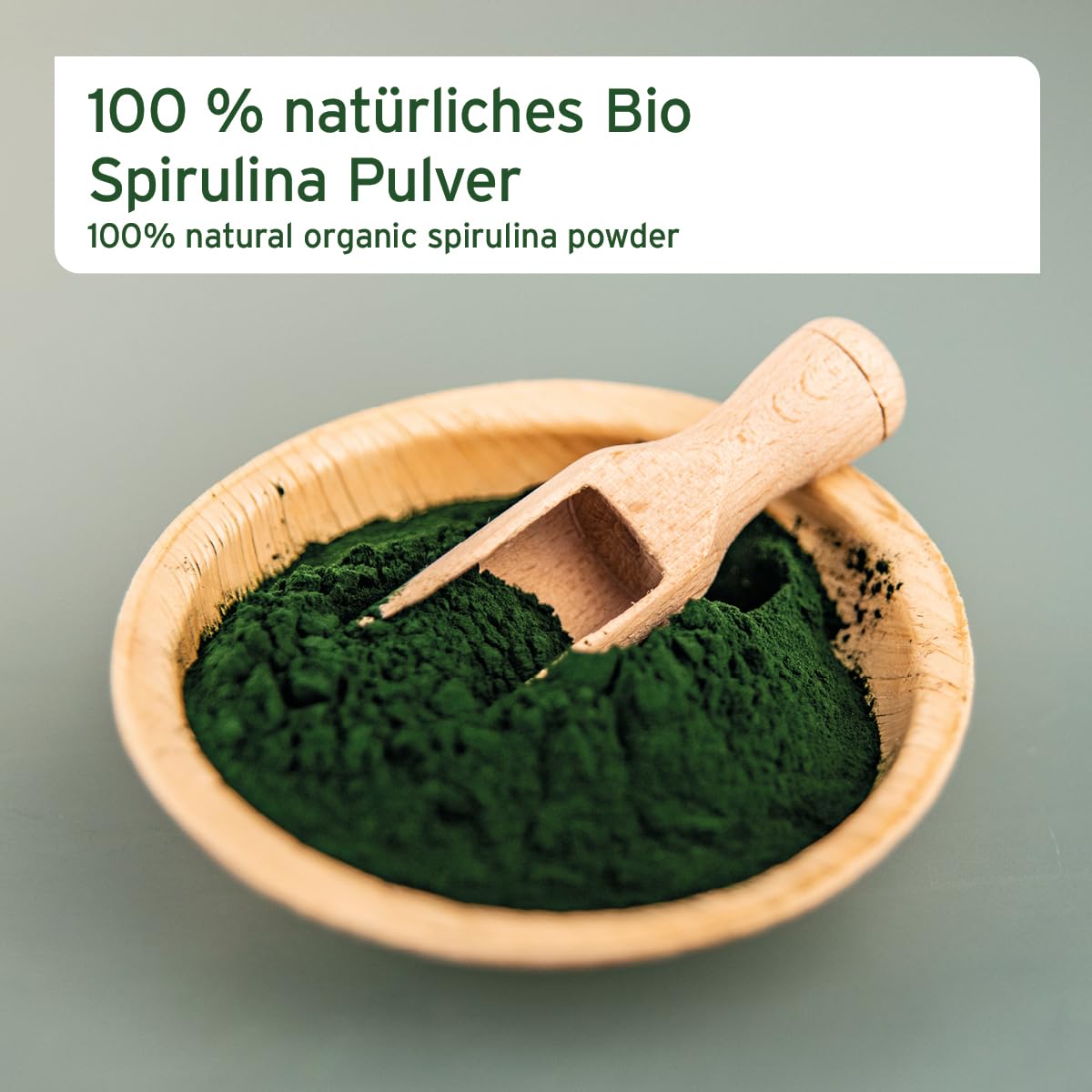 AniForte Bio Spiruline en Poudre pour Chiens et Chats 250g, Micro algues pour la Peau et Le Pelage, système immunitaire et processus métaboliques, vitamines, Biologique, testé en Laboratoire