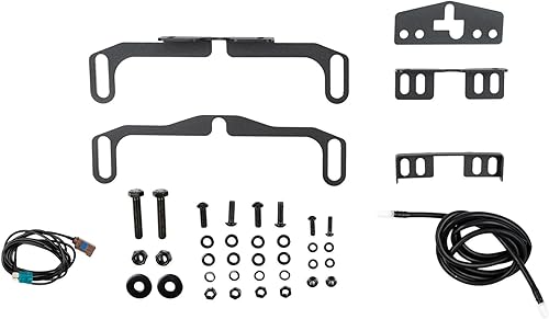 Miniatura 8 de DV8 Offroad Soporte de reubicación de cámara frontal para Ford Bronco 2021-2025 | Corrige la vista 360 con parachoques de cabrestante | Incluye