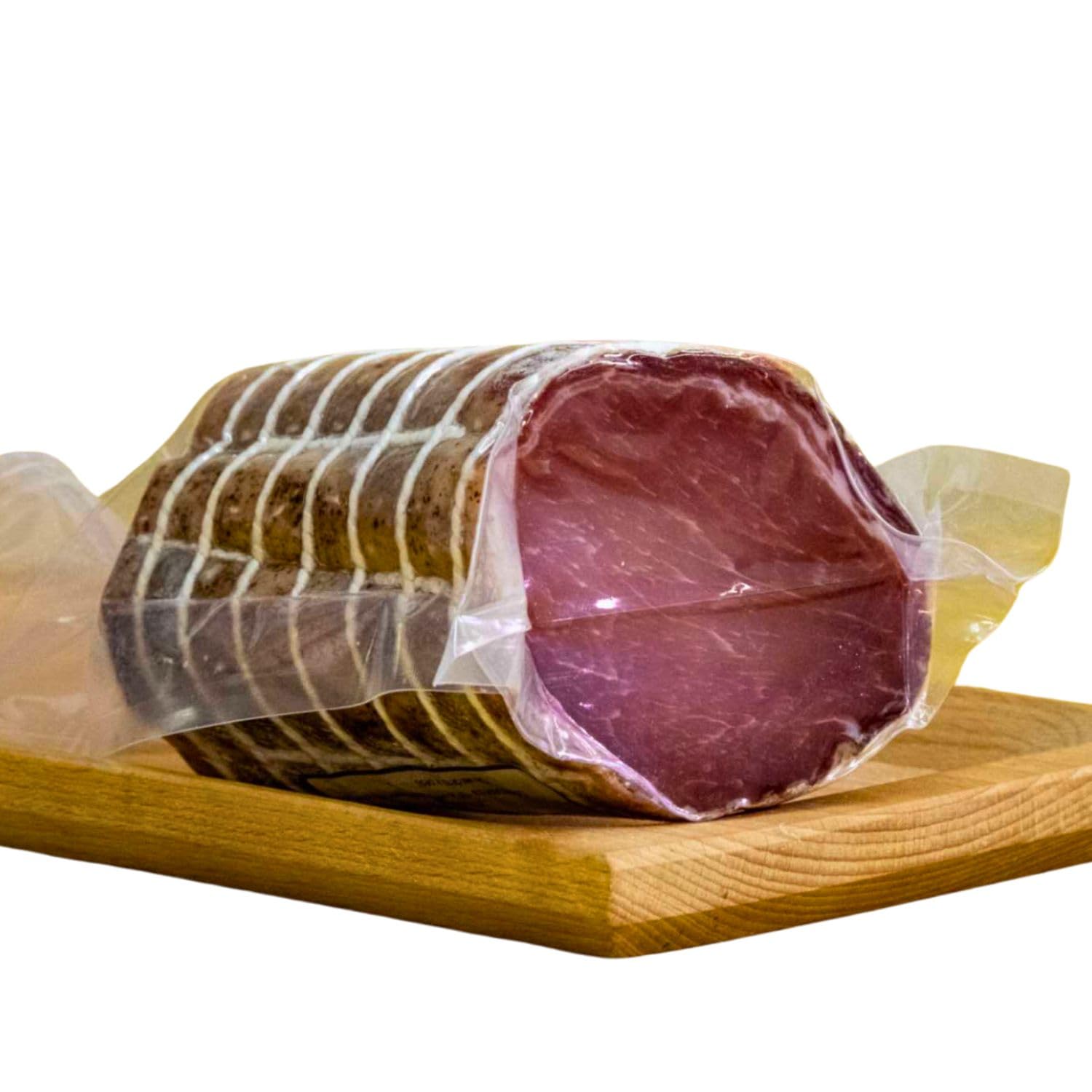 Coppa, Lonzo, Lonzino di Norcia | Salume Magro con Accenno di Lardo | Carne di Maiale Selezionata | Filetto Stagionato | Sottovuoto | 100% Carne Italiana | Senza Glutine e Lattosio (550 g)