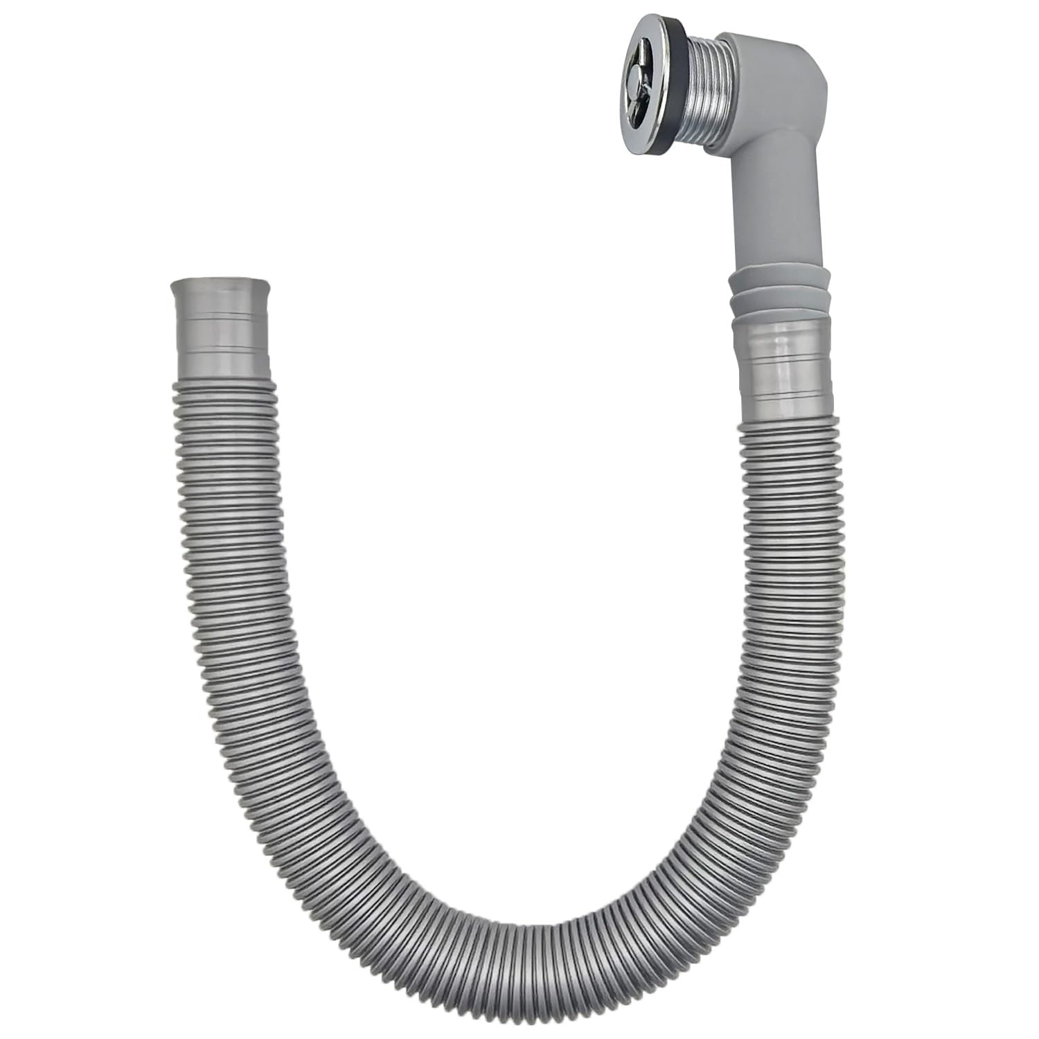 Ctyjia 1 Pieces Sink Overflow Kit, Ceramic and Marble Sink Strainer, Dia 36mm, Overflow Head Sink with 450mm Tube