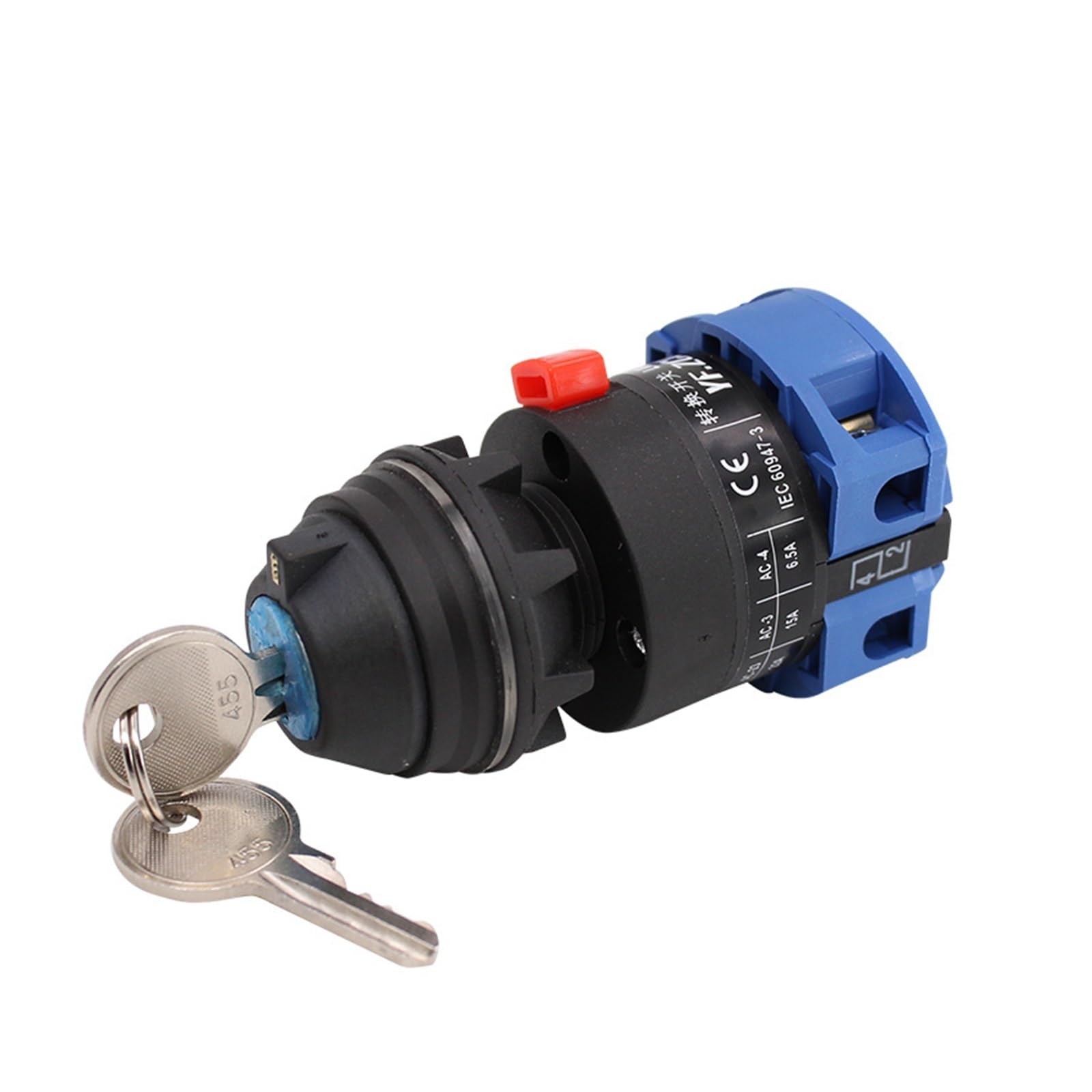 Commutateur rotatif LW26-25YS1/1S 22mm pour conversion de circuit électrique