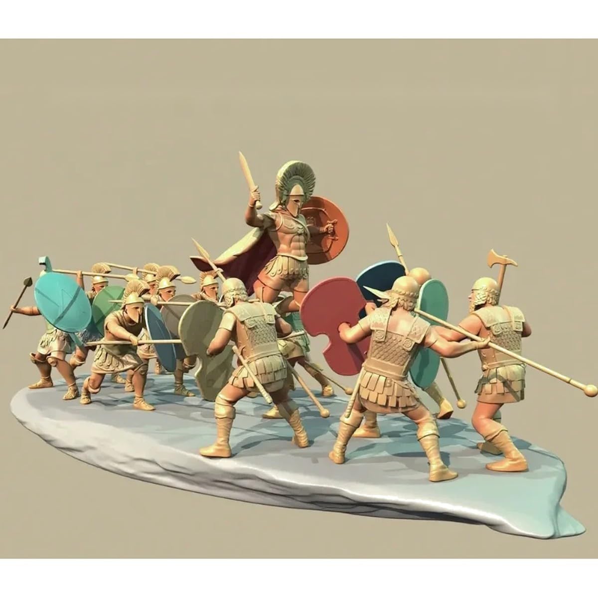 The Height of man 25mm 38mm 50mm Kunstharz Soldat Model unbemalt and unmontiert 3D Printing TD-7410/3D
