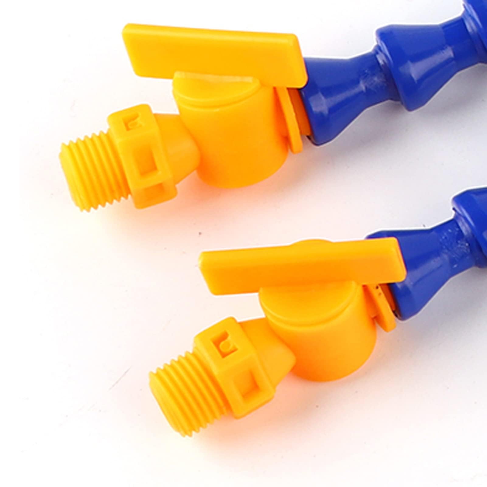 Tuyau de liquide de refroidissement de 12 pcs, 1/4 "pt file d' plate/ronde à l' de liquide de liquide de liquide de refroidissement avec interrupteur pour le tour CNC