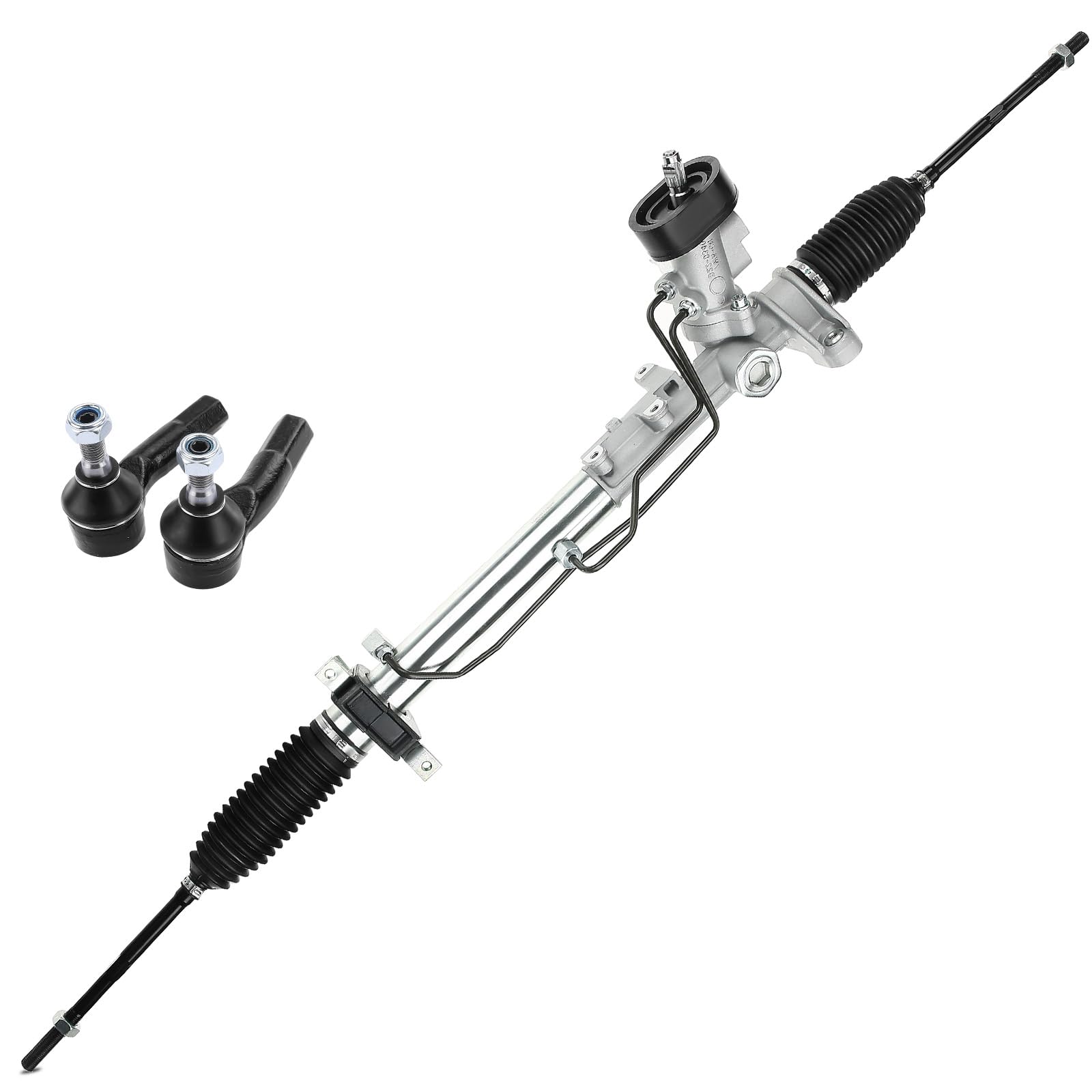 Frankberg 1x boîtier de direction + 1x embout de biellette de direction | ES3525; Compatible avec: Golf IV Variant 1J5, Nouvelle Coccinelle 1C1 9C1, B.o.r.a 1J2, A3 8L1, O.c.t.a.v.i.a I 1U2