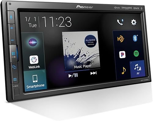 Miniatura 1 de Pioneer DMH-C2550NEX Tienda Alexa de 6.8 pulgadas cuando se combina con la aplicación Pioneer Vozsis, Android Auto, Apple CarPlay, Bluetooth, radio