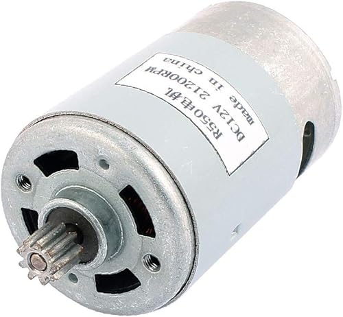 X-DREE R550 DC 12V 21200RPM Speed Cylindrical Miniature Magnetic Gear Motor(R550 DC 12V 21200RPM Engranaje en miniatura cilíndrico de velocidad