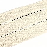 Material: 100% Baumwolle NKlaus 1 Meter 66mm 100% Natürliche Baumwolle Lampendocht flach Litzendocht Laternendocht für Ölbrenner Öllampe mit gereinigtem Petroleum 1308