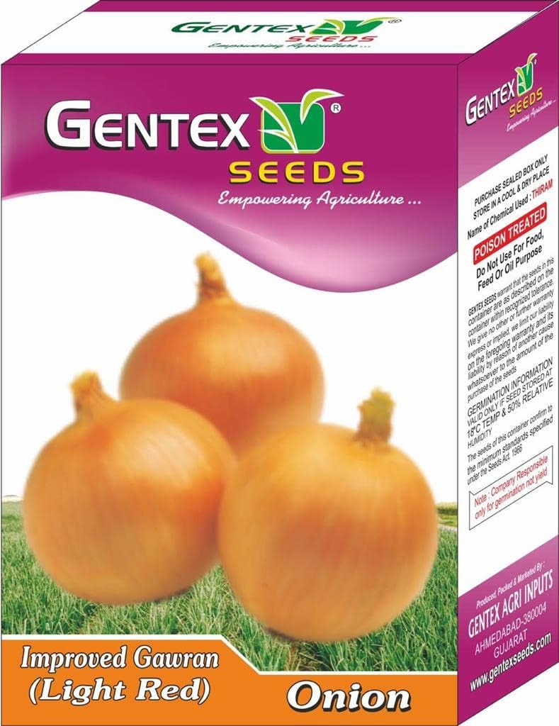 GENTEX SEEDS ONION SEEDS Improved Gawran Seeds 1Kg (Light Red) | Vegetable Germination Sow and Grow Fresh Healthy Seeds For Your Home & Terrace Gardening, Farming (B0DH4XN85B) Amazon Price History, Amazon Price Tracker