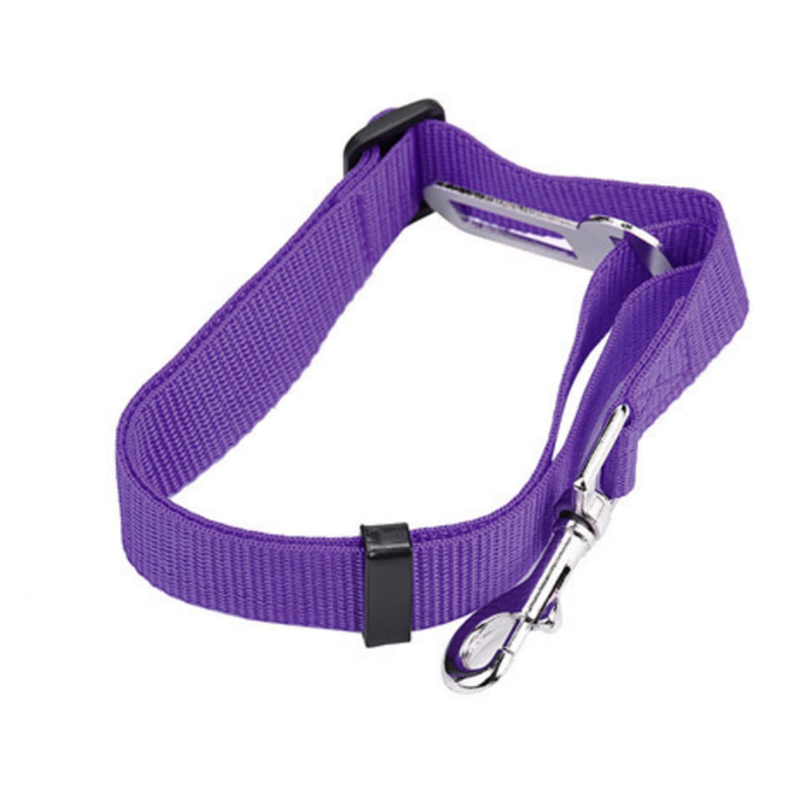 Corde De Remorquage Pour Animaux De Compagnie PET Dog Cat Cat Voiture Ceinture de sécurité Ajustable Harness Harness Cearbiet Laisse en laisse for petits chiens moyens Clip de Fournitures for animaux