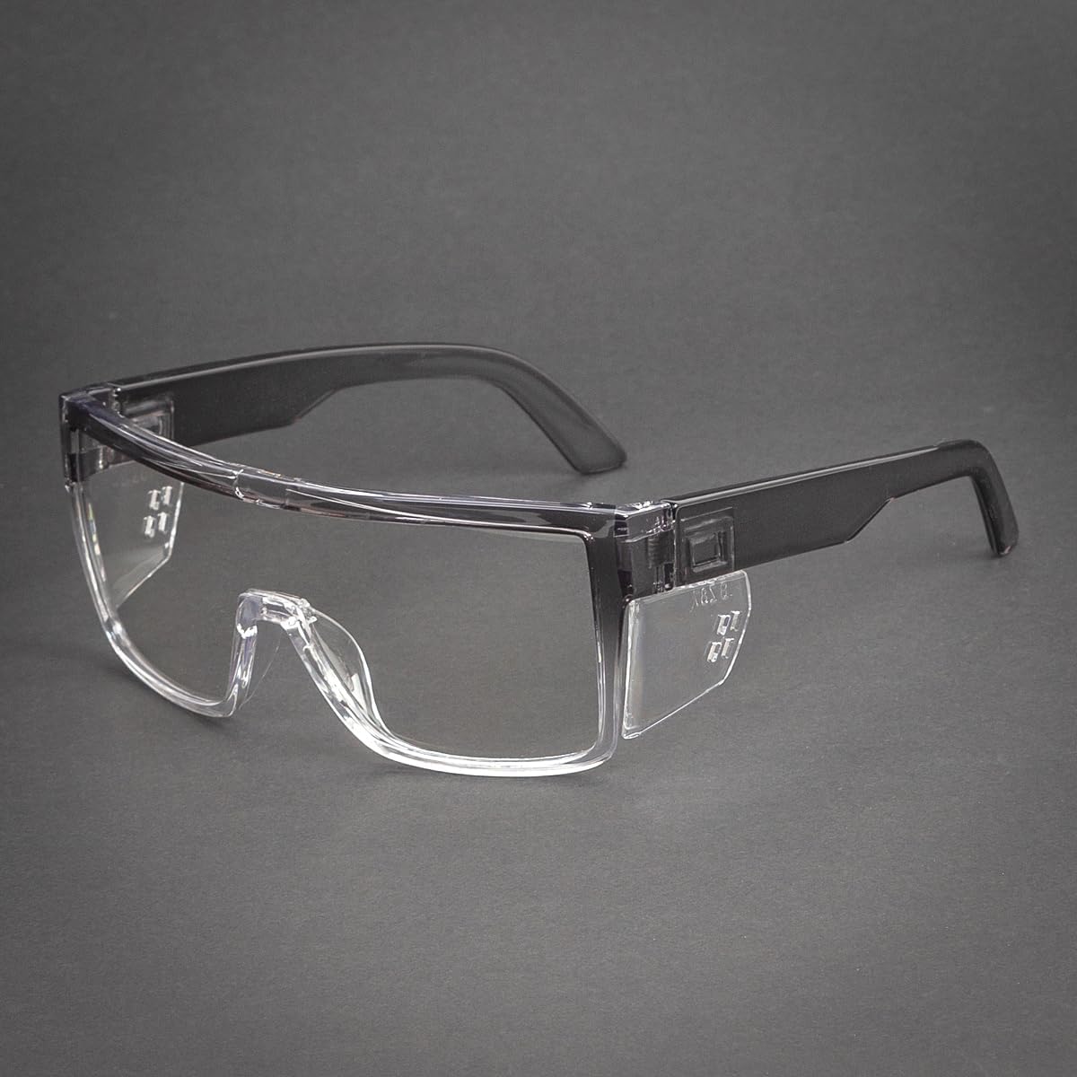 Gafas de seguridad fotocromáticas de transición para hombres y mujeres, gafas de seguridad envolventes con protección UV anti luz azul