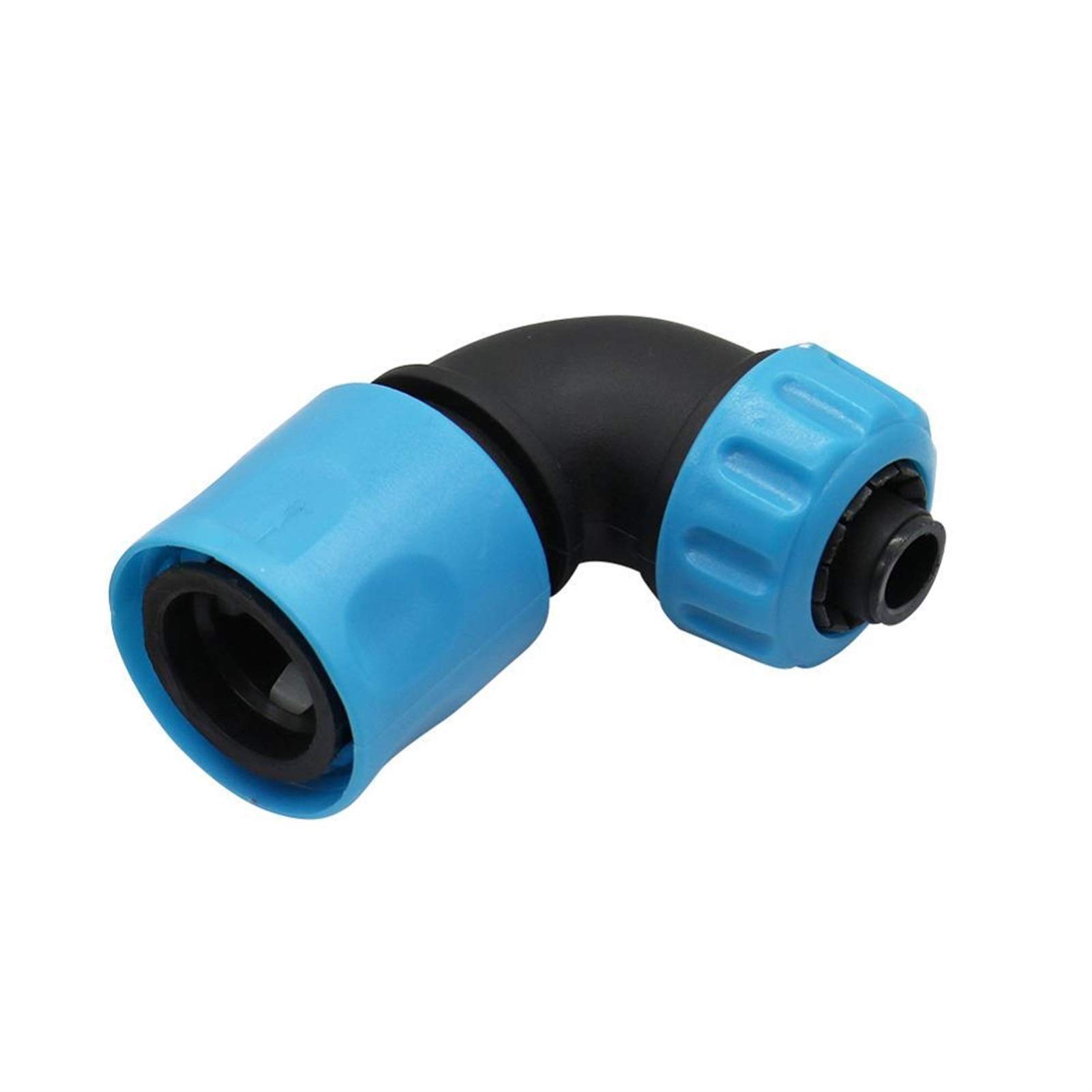 Connecteur de tuyau 1/2 coude ABS pour tuyau d'arrosage et système d'irrigation de jardin
