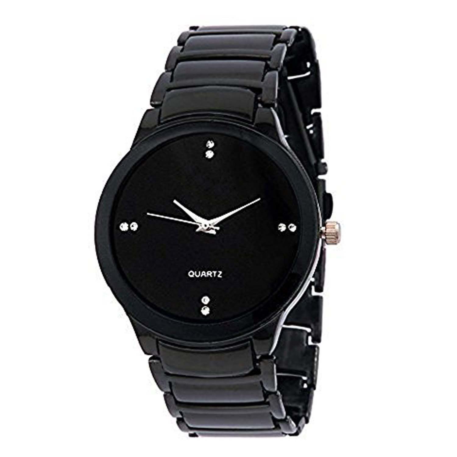 TESLO Analogue Black Dial Men's and Boys Watch|3 Month Warranty|