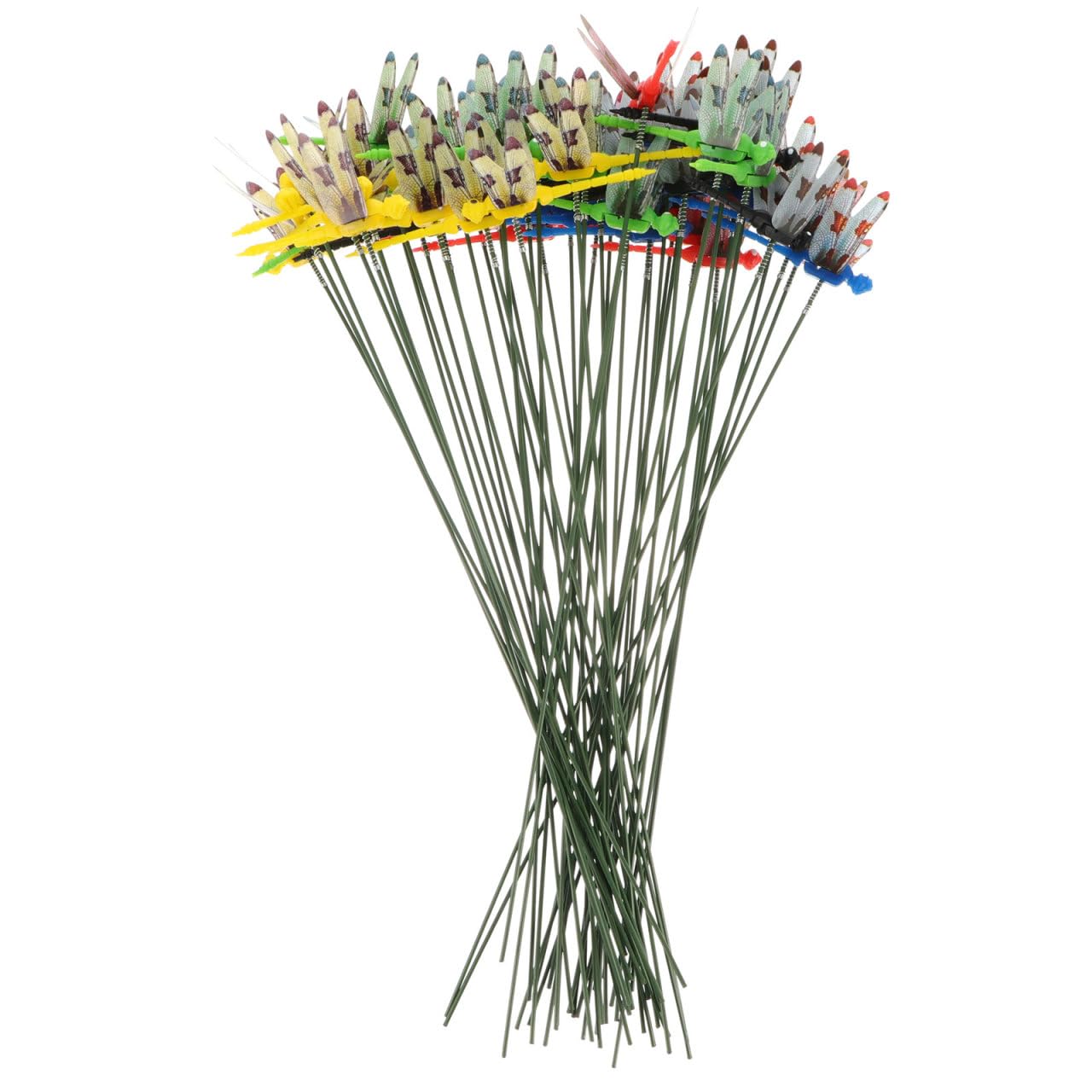Libellules en plastique DECHOUS lot de 50 décoration jardin extérieur