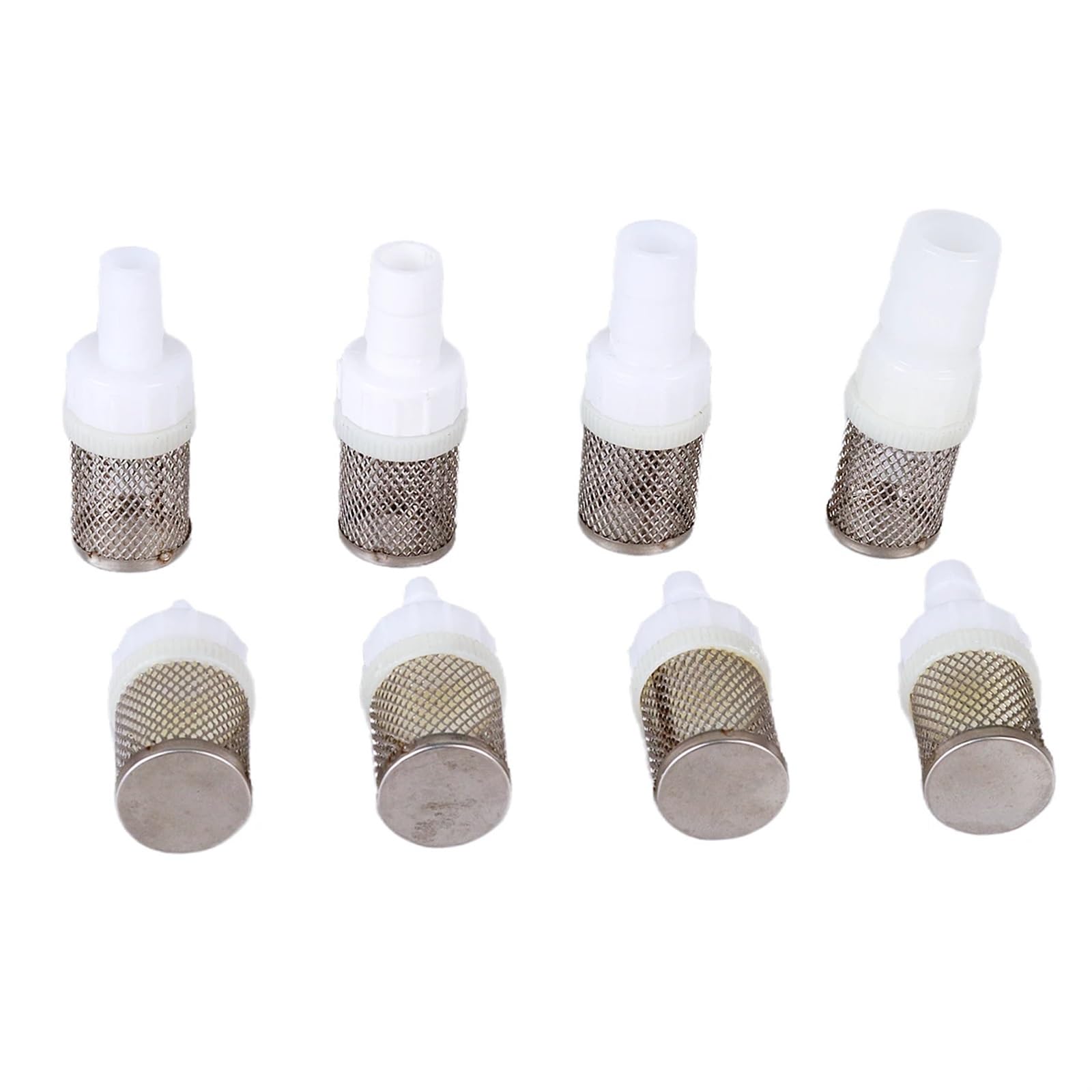 Filtre de Tuyau en Acier Inoxydable, 4 6 8 10 12 14 16 20mm, Protection de la Pompe à Eau d'aquarium, Irrigation Goutte-à-Goutte, Eau agricole, Filtre à Mailles(4mm)