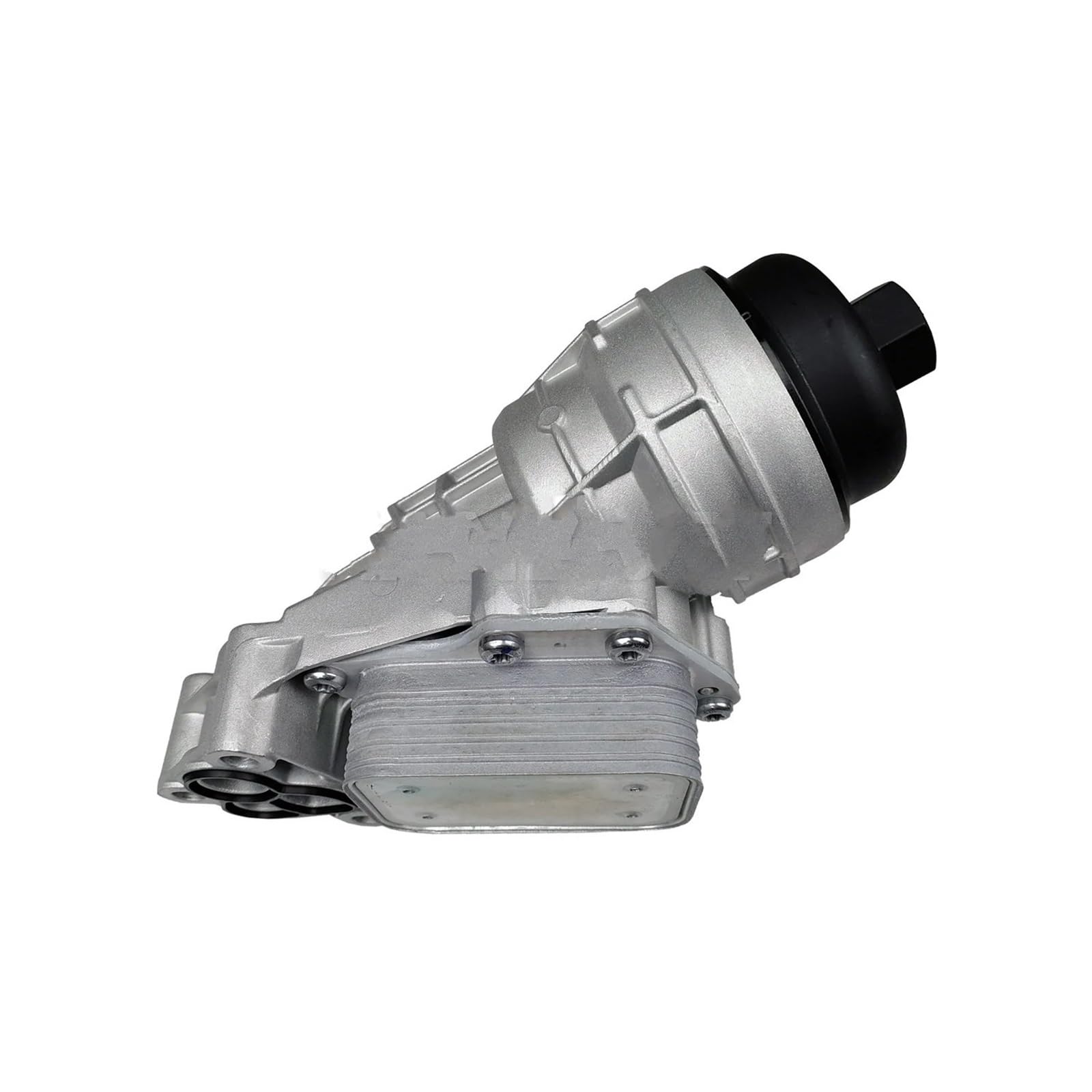 Alloggiamento Filtro radiatore Olio Motore in Alluminio 2701800810 2701800500 Compatibile con Mercedes Classe A GLA GLB CLA 180 200 220 250