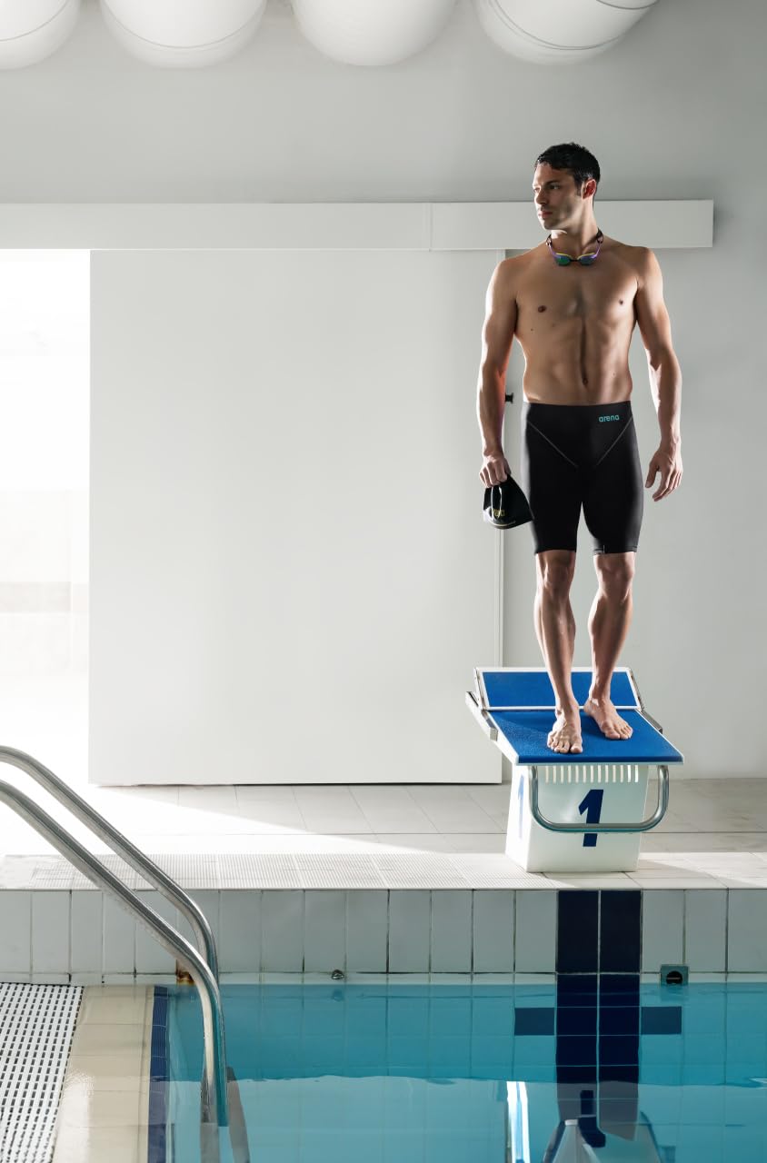 ARENA Men's Powerskin Impulso Swim Racing Jammer Competition Tech Suit Bañador para Hombre