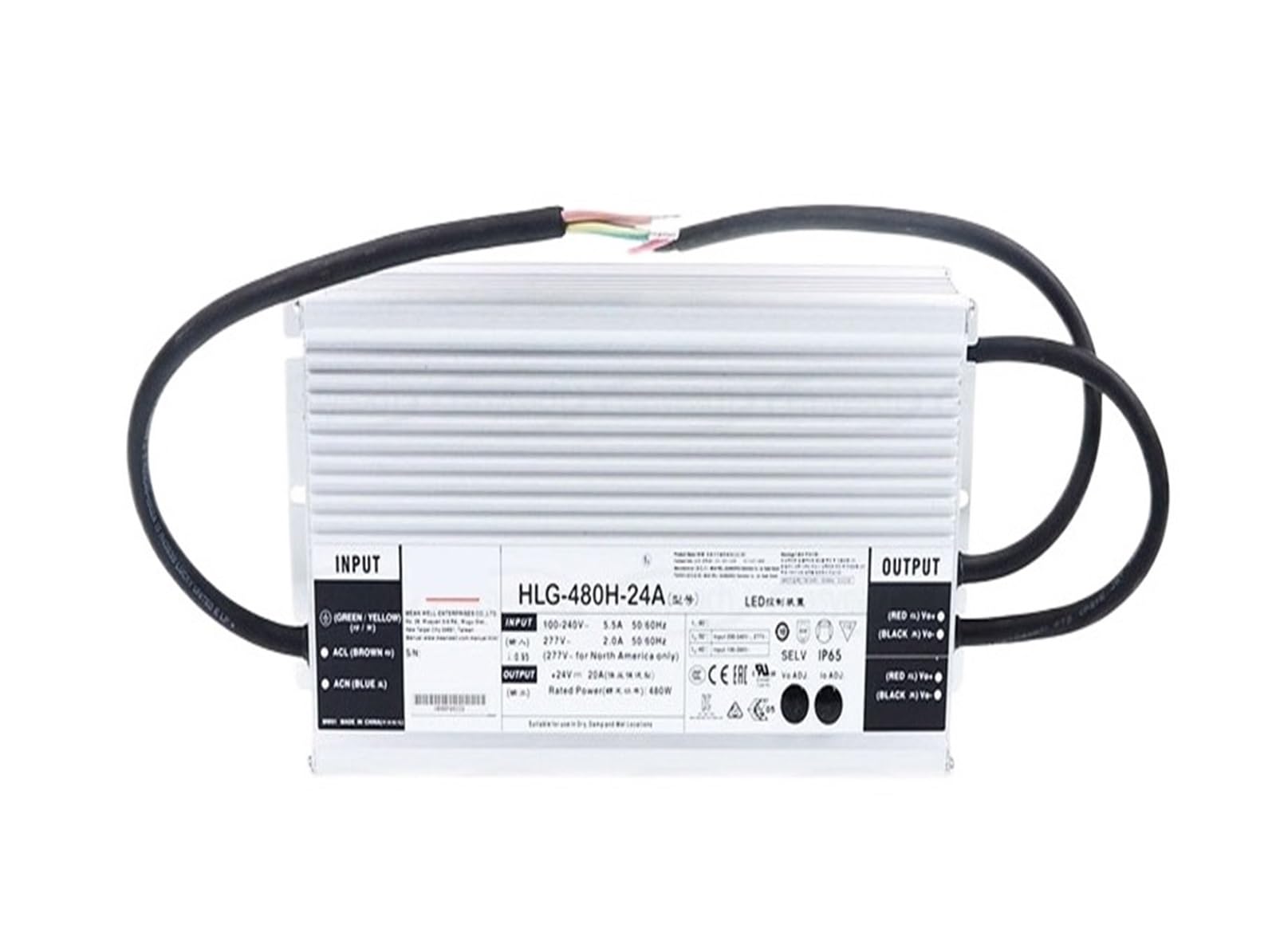 SWEWDSQG HLG-480H-24A/30A/36A/42A/48A/54A Constant Current Driver Switching Power Supply(HLG-480H-42A)