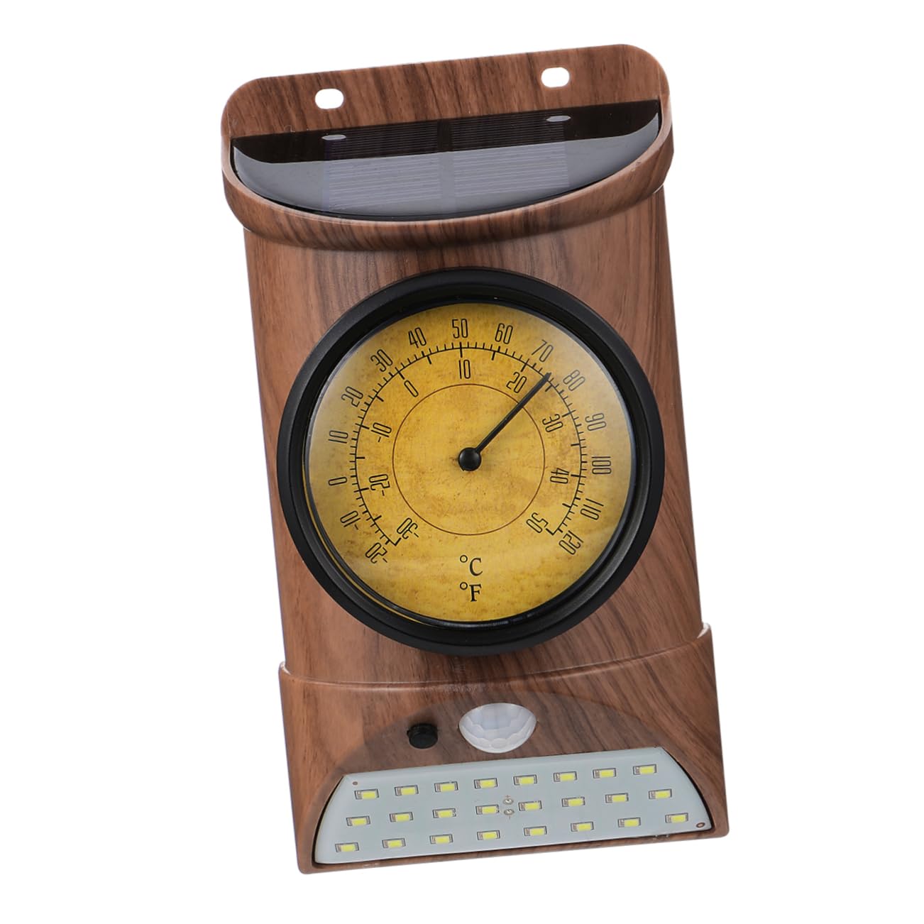 OFFSCH Lar Lamp Thermometer Outdoor Wall Light for House Sensor Lights for Outside