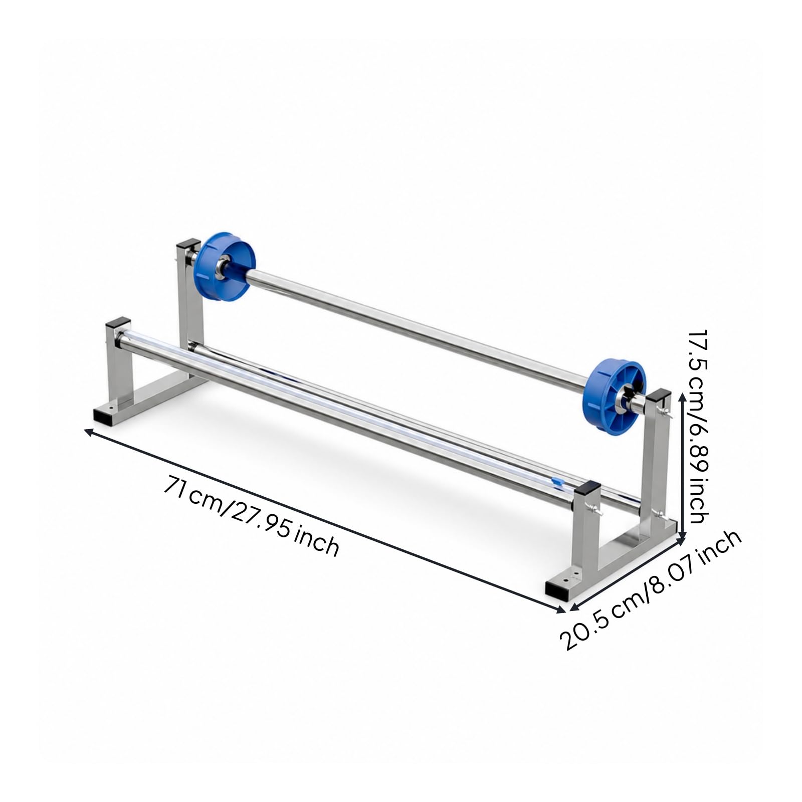 Dispensador Film Estirable Industrial Dispensador Película Elástica Compacto Portars para Embalaje, 60CM