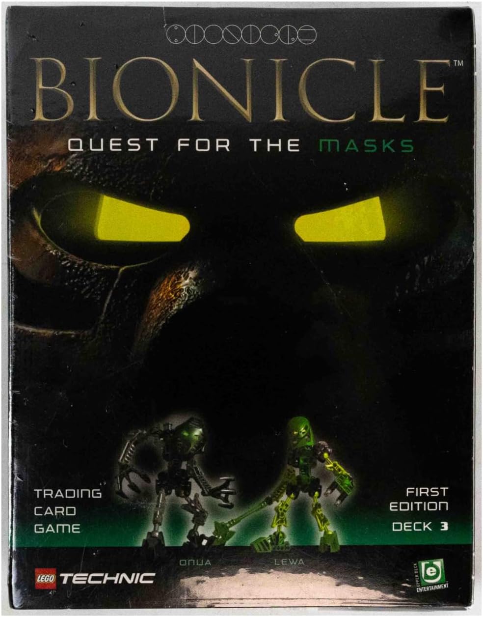 Bionicle Quest for the Masks Deck 3 Trading Card Game
