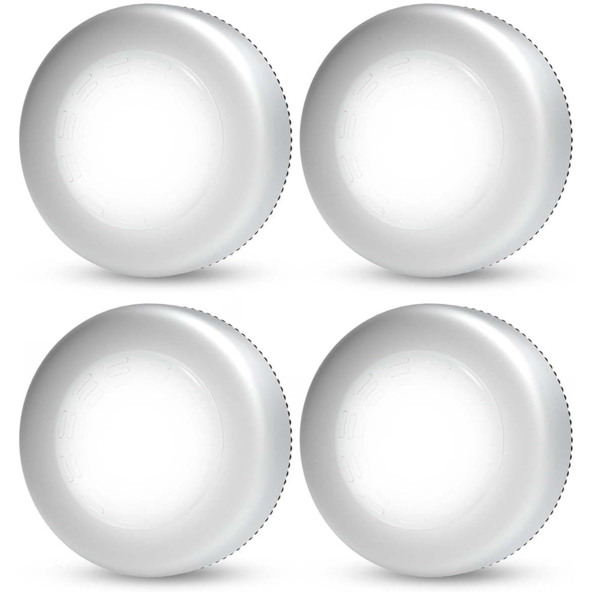 XERGY® Tap Light Push Lights Mini Night Touch Light LED Portable Under Cabinet Lighting Battery Operated Powered Stick On Lights Closet Counter Kitchen Cool White (Pack of 4) (Battery Not Included)