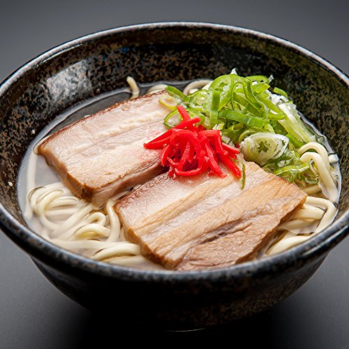 与那覇製麺の生沖縄そば三枚肉セット10食入り