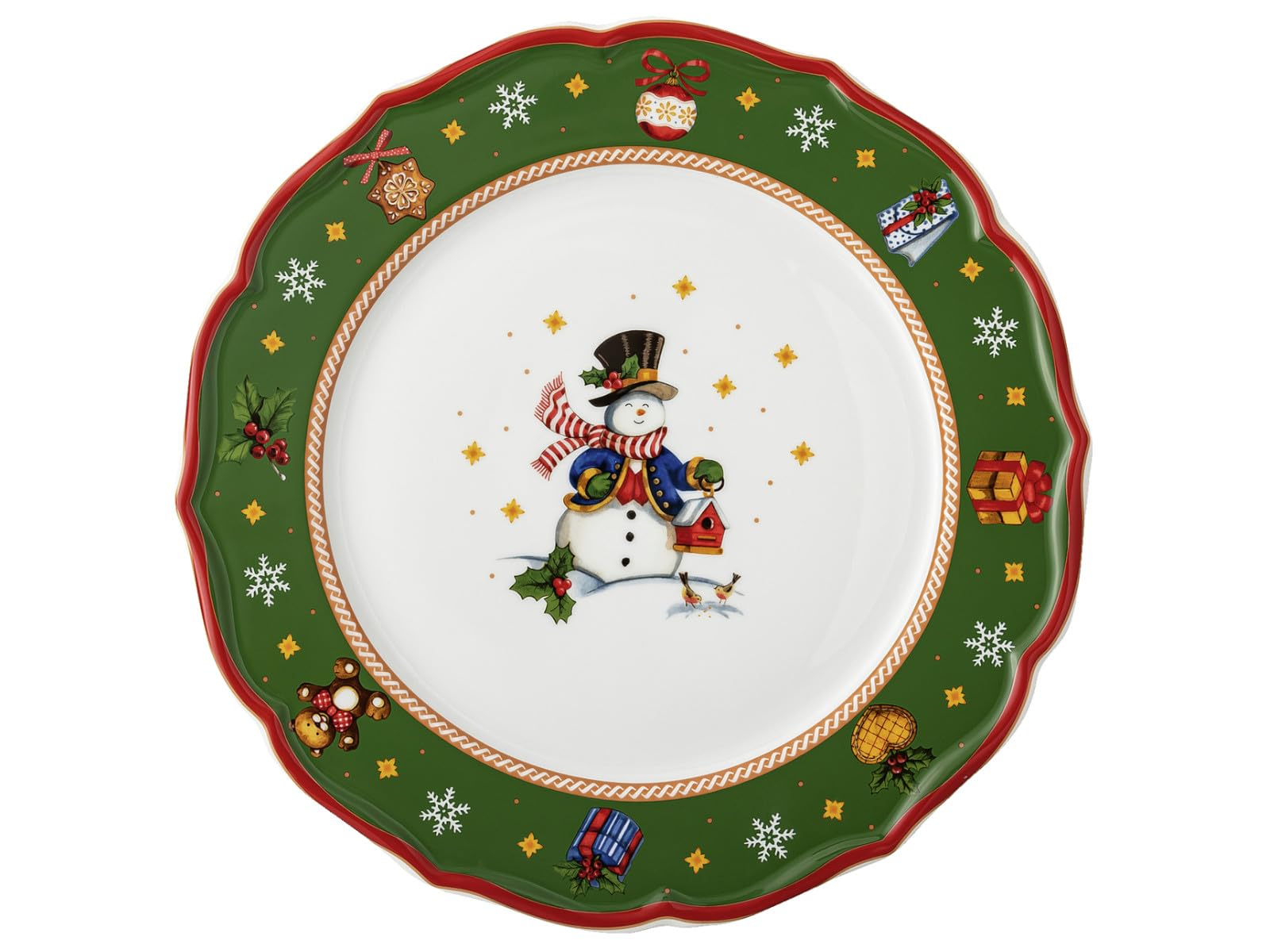 Hutschenreuther Flat Plate 33 cm Happy Wintertime CM