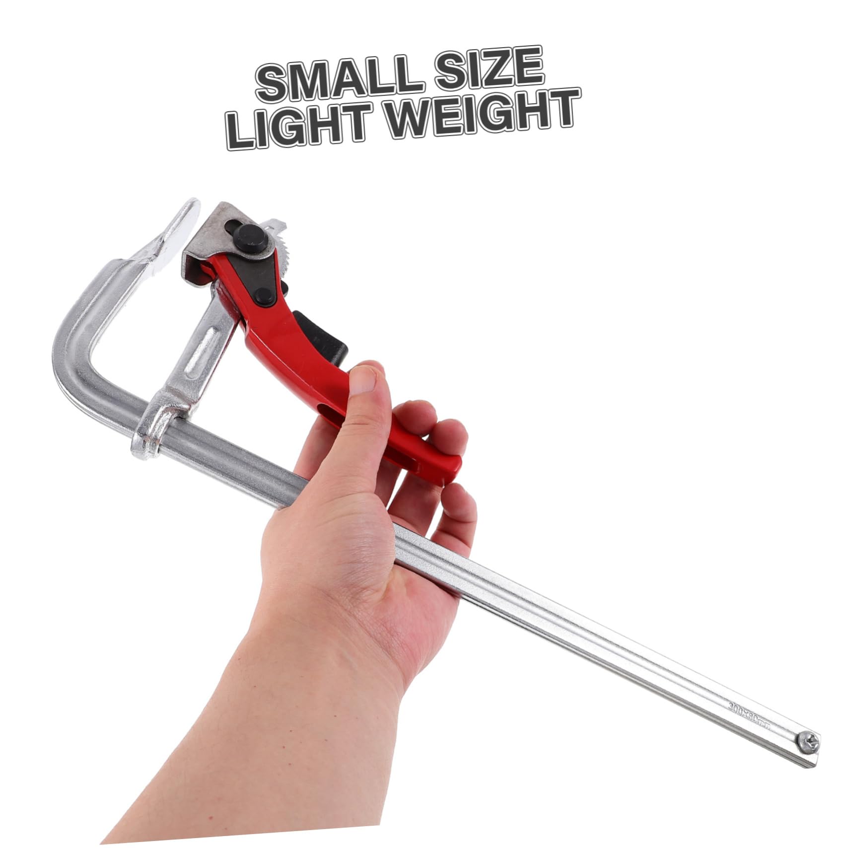Veemoon Pince à Cliquet en F pour Menuiserie, Serrage-joint Robuste en Acier au Carbone, Prise Confortable, pour Travaux de Bricolage Couleur Aléatoire