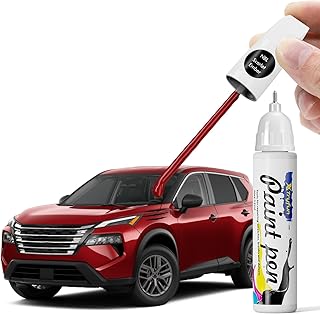 (NBL Scarlet Ember Car Touch Up Paint Compatible with Nissan, DIY Car Paint Scratch Repair, Automotive Paints, Quick & Easy Fix Scratch Repair for Rogue/Sentra/Altima/Pathfinder/Kicks/Versa