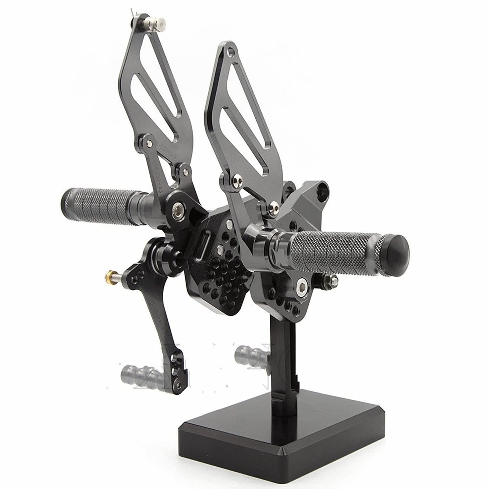 Repose Pieds Moto Pour Ducati 999 999S 999R 749 Pour Dark Pour 749R Pour 749S 2003-2006 Moto Réglable Pédales Repose-Pieds Repose-Pieds Pédales (Couleur