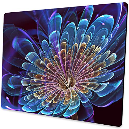SHALYSONG 3D Flowers Mouse pad Abstract Art Mouse Pads with Design Personalized Mousepad for Laptop Computer Office Decoration Accessories Gift