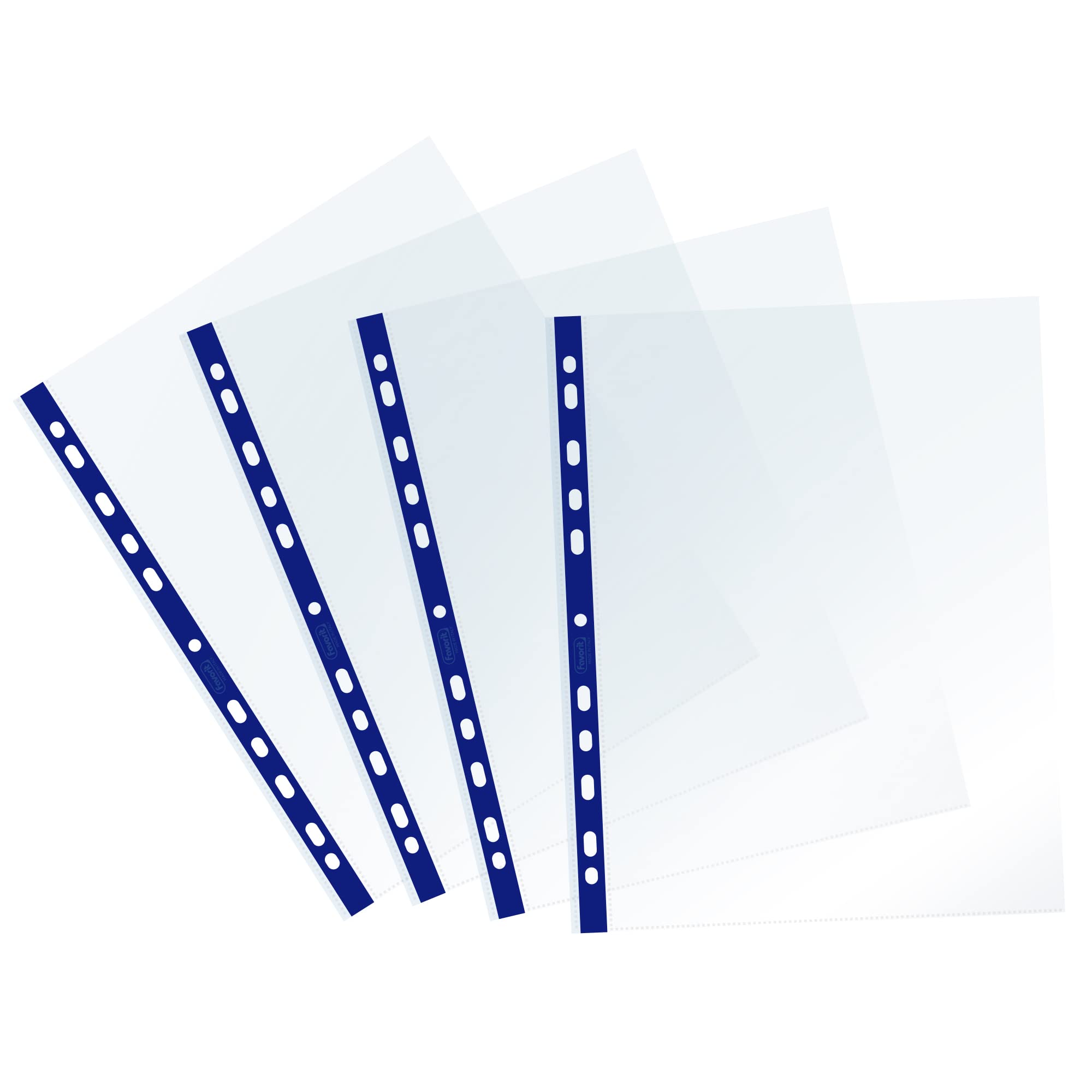 Favorit 94523 25 Perforated Envelopes with Blue Stripe Sprint, 22 X 30 Cm