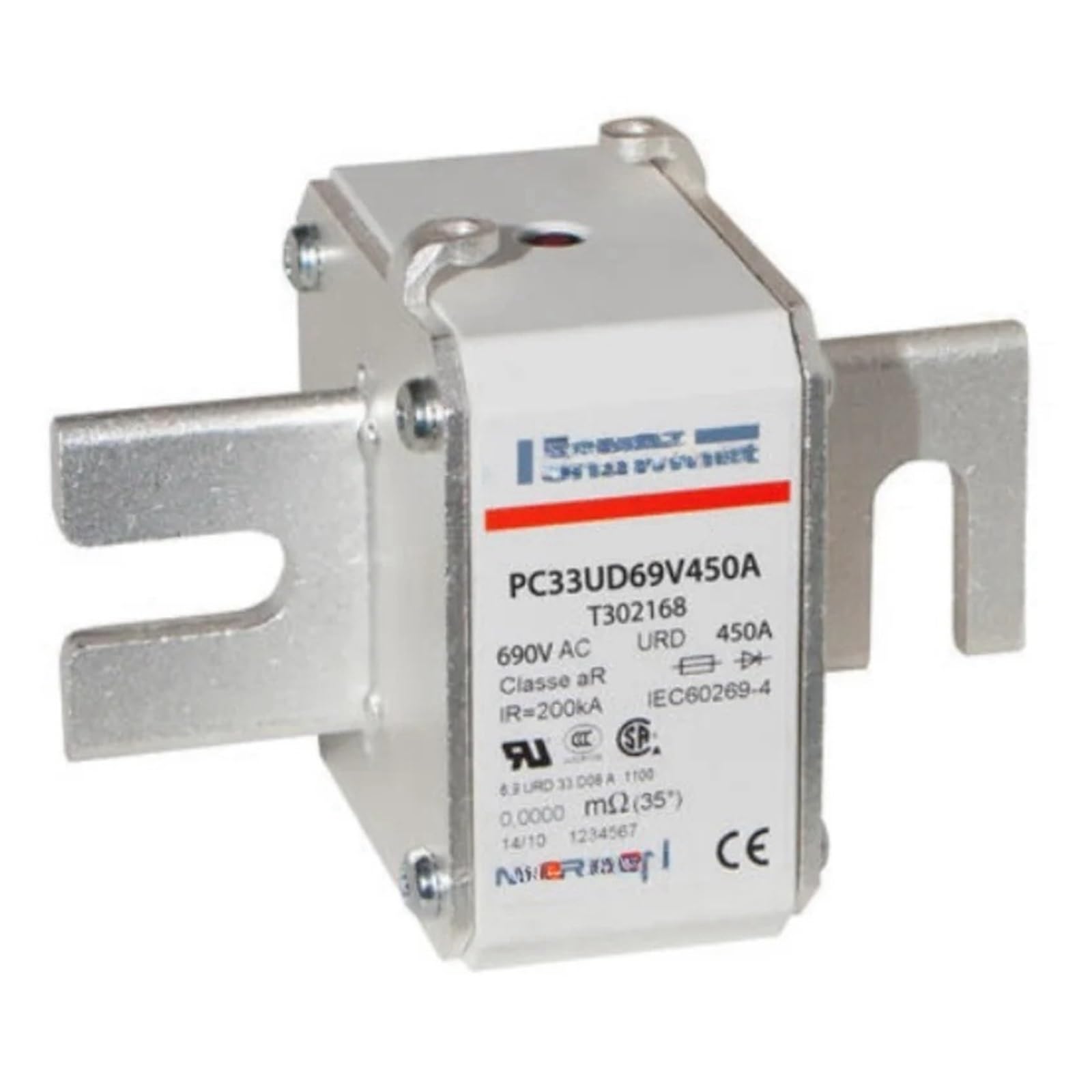 Fusible A070UD33KI1000 et cartouche ultra rapide pour protection industrielle