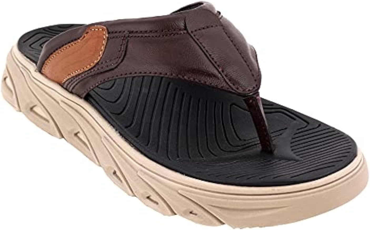 HEALTH FIT Super Soft Ortho Care Bounce Back Anti-Skid Water Resistant Slippers/Doctor Chappal & Footwear-Men-HF-112