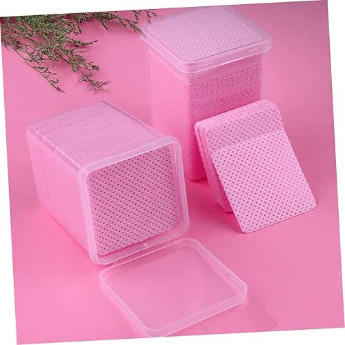 MERRYHAPY 400pcs Nail Polish Remover for Gel Lashes Glue Cleaning Wipes Nonwovens Wipe