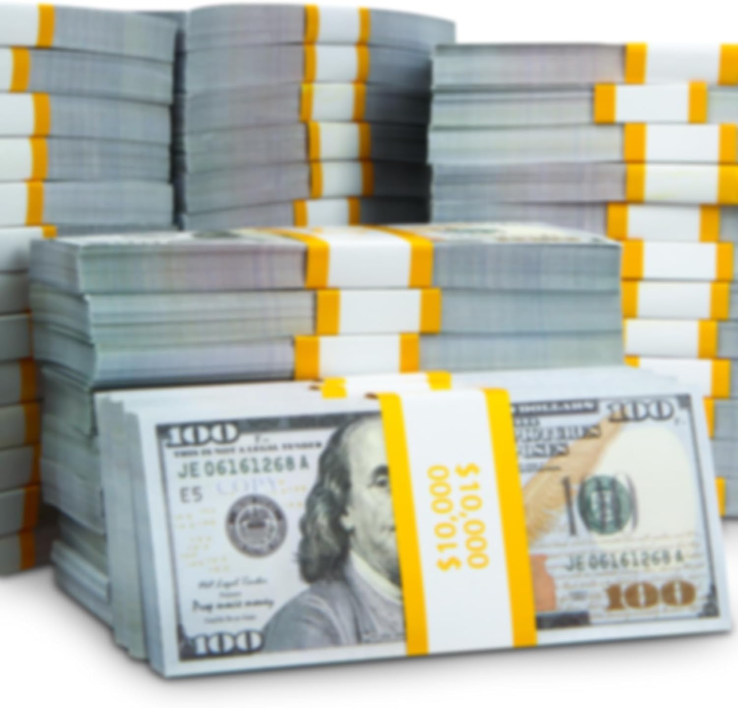 Prop Money 200 pcs Movie Money Play Money Number Learning Education Toys for Girls Boys, Ages 3+ Develops Early Math Skills, 3 4 5 Year Old Girls Boys Birthday - Image 10