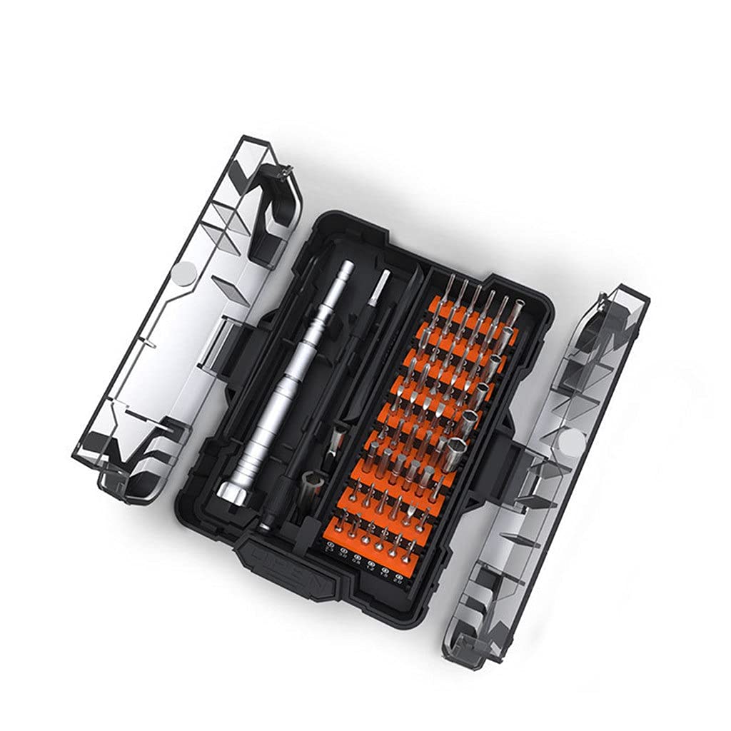Juego de Destornilladores S-2 de precisión 62 en 1 con botón Abierto único para reparación de Bricolaje de electrónica doméstica