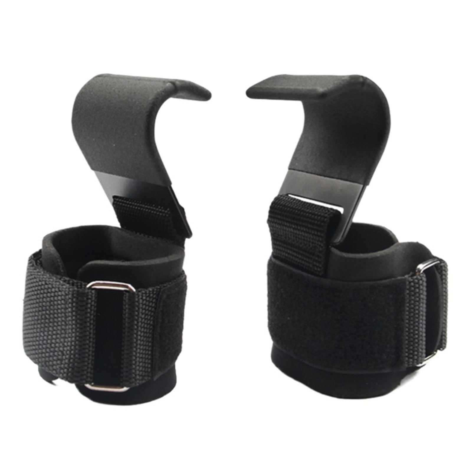 Zughilfen Gewichtheben Haken Griffe Mit Handgelenk Wraps Hand-Bar Strap Gym Fitness Pull-Ups Power Handschuhe