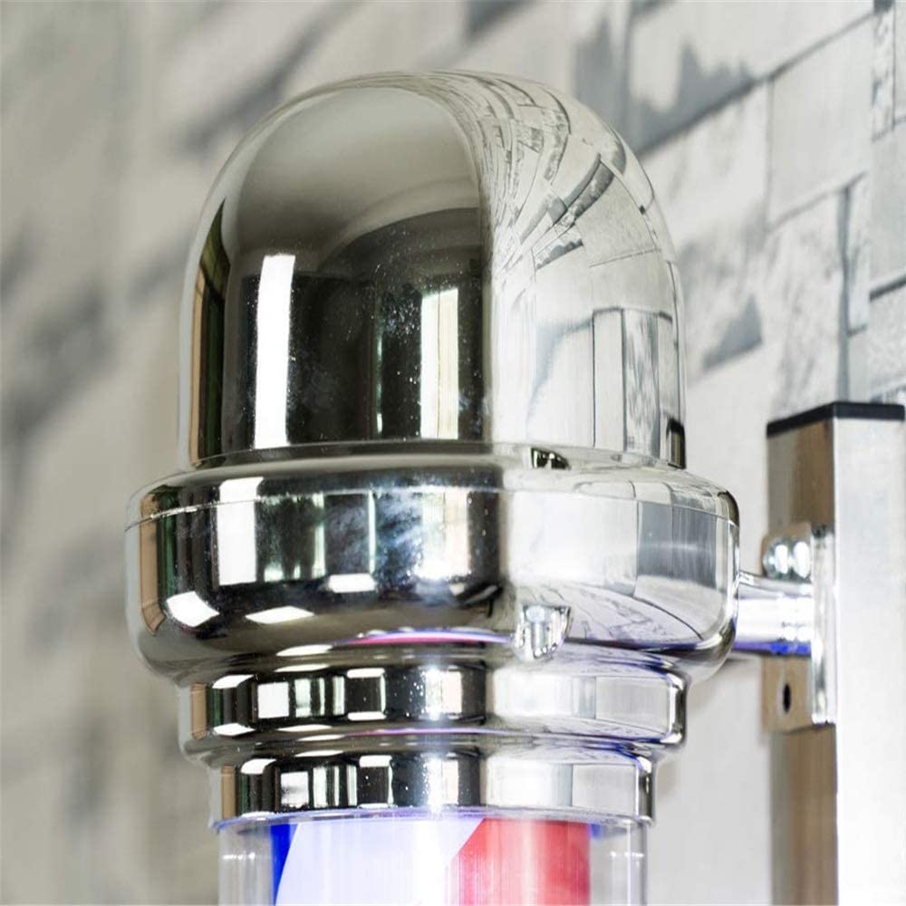 Lampada da Parete per Esterni a LED, Stile Tradizionale, 57 cm, a Strisce, Girevole, Impermeabile, per Salone di Parrucchiere.