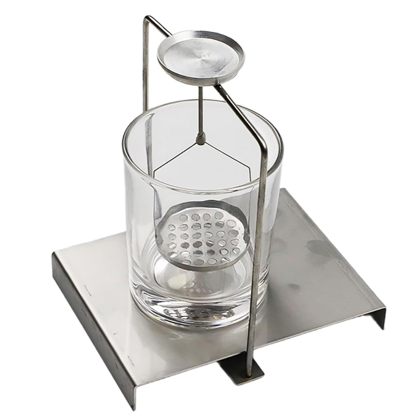 Kit de determinación de densidad para medición de sólidos y líquidos, marco de gravedad específica de precisión, compatible con balanzas de laboratorio para pruebas científicas y de piedras preciosas
