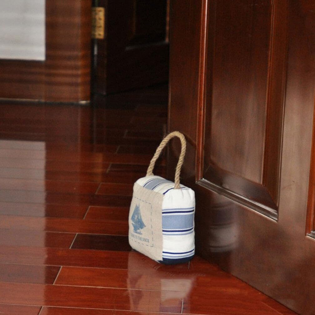 STOBOK Marwood Fabric Door Stopper Cotton Decor Nautical Door Stopper Fixture Sailor Door Stop Adorn Door Stopping Tool for Home and Office
