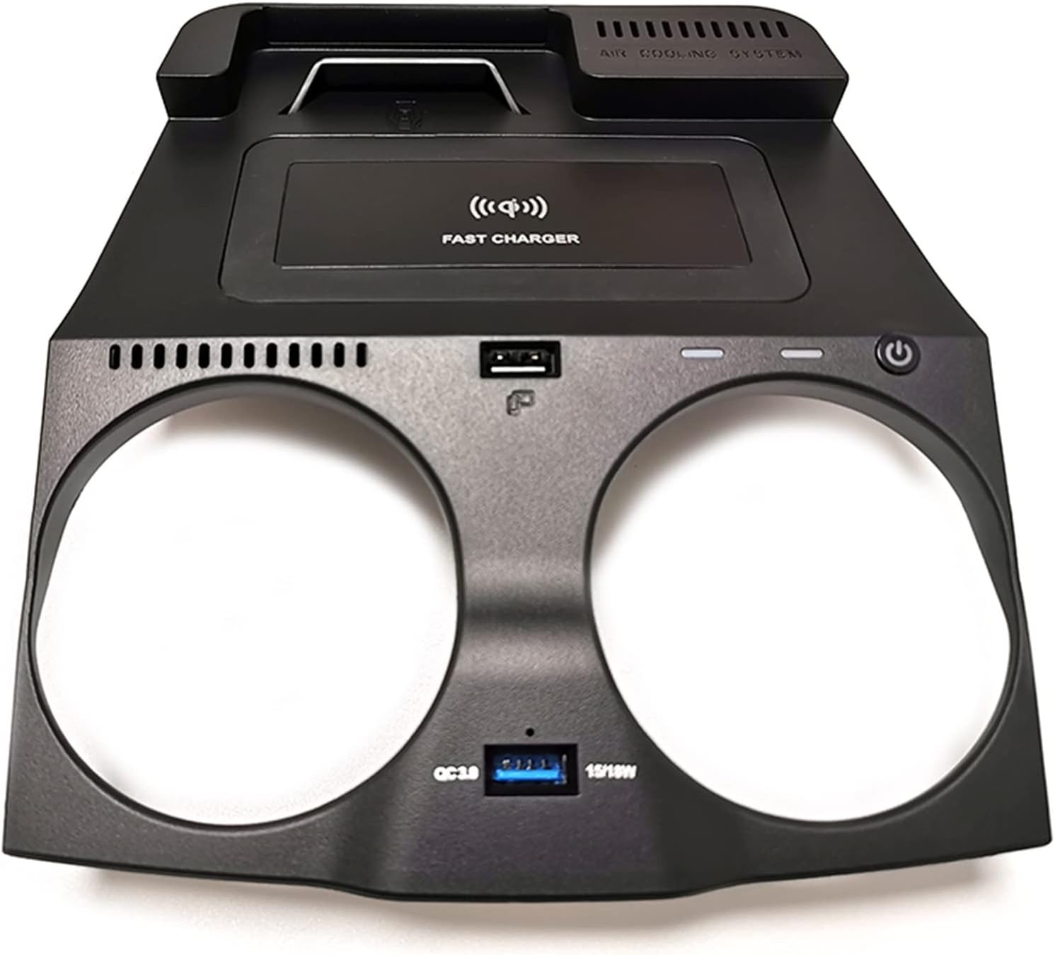 PULJIM 15W Car Fast Phone Charger QI Wireless Charger Charging Pad