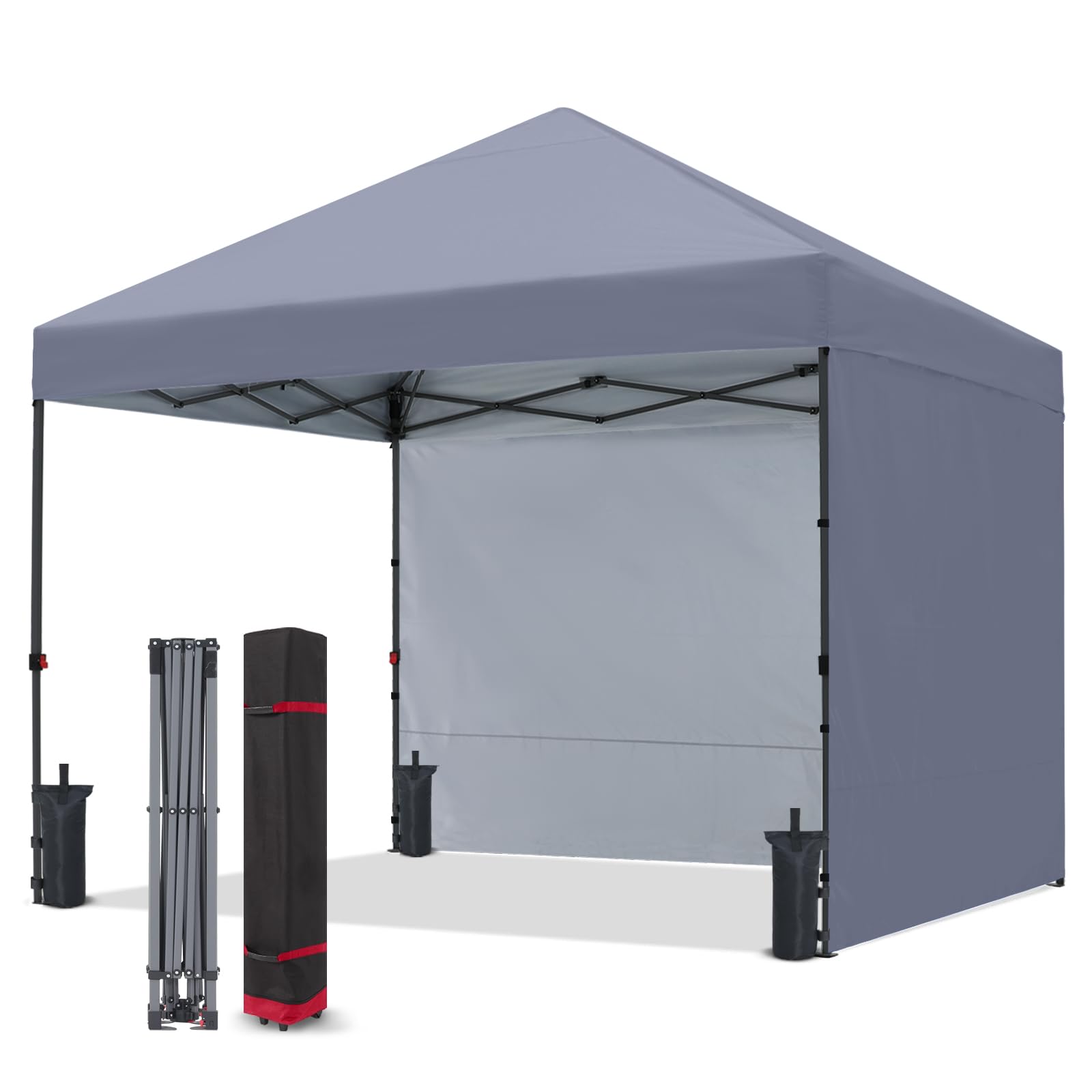 USパップテント Amazon.com : COOSHADE Pop Up Canopy Tent 8x8 with 2