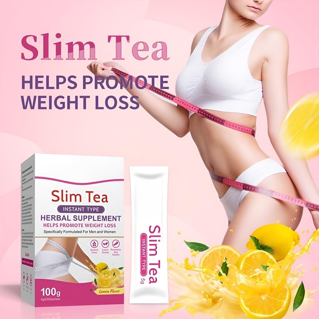 Instant Detox Tea – 5g X 20 Sachets, Supports Weight Management, Fat Burning & Digestion(1PCS)